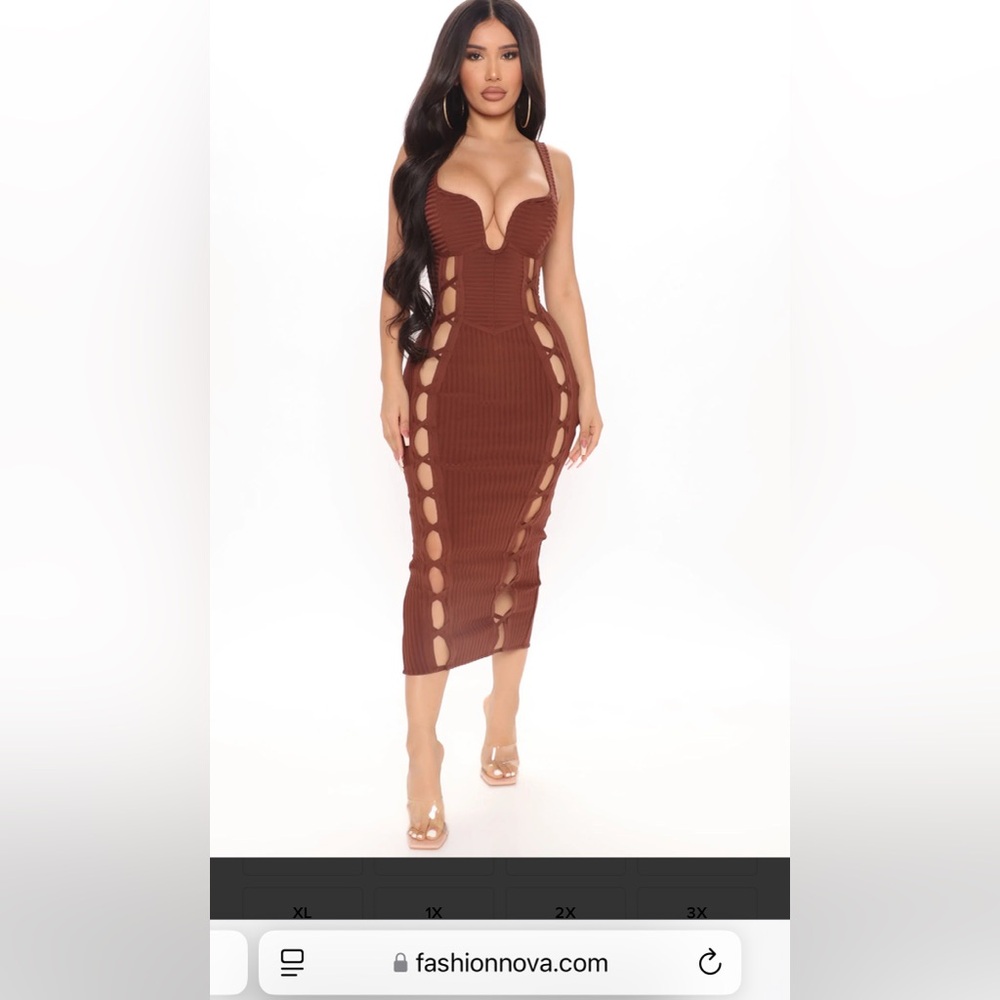 Fashion Nova Brown No Cuts Given